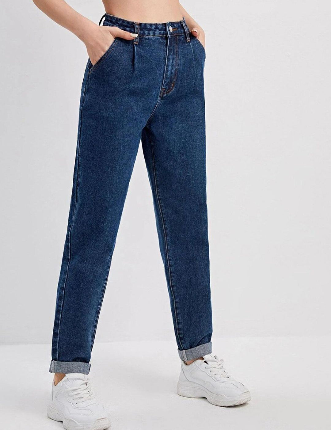 Kotty Women Blue Jean High-Rise Clean Look Stretchable Jeans