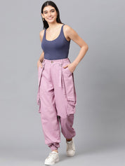 Kotty Women Relaxed High-Rise Joggers