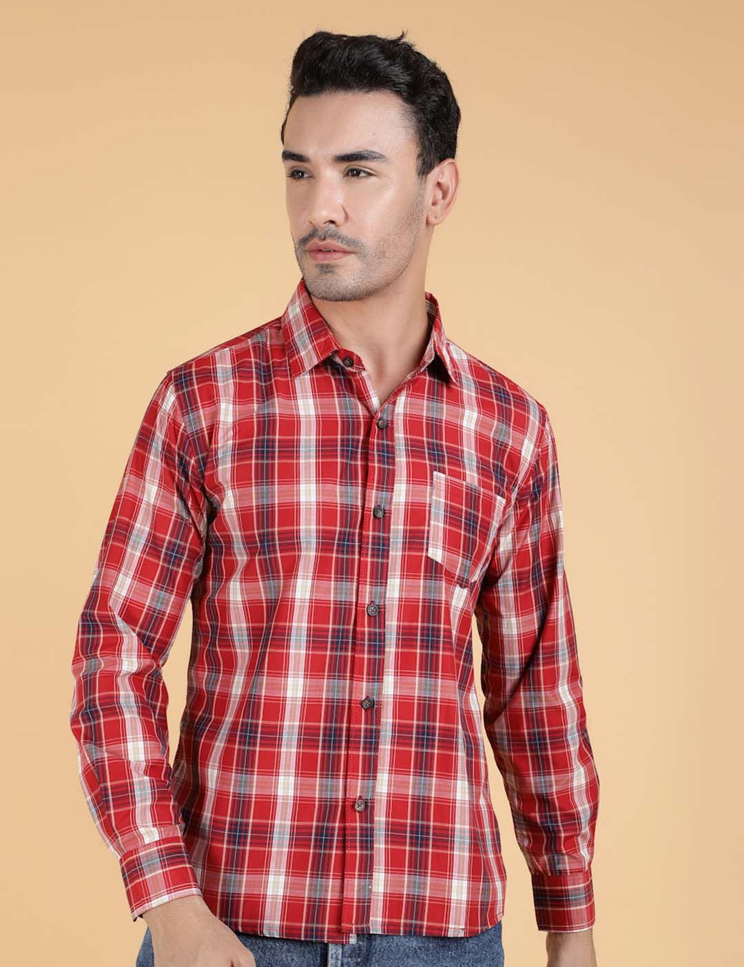 Kotty Men Relaxed Spread Collar Graphic Printed Casual Shirt