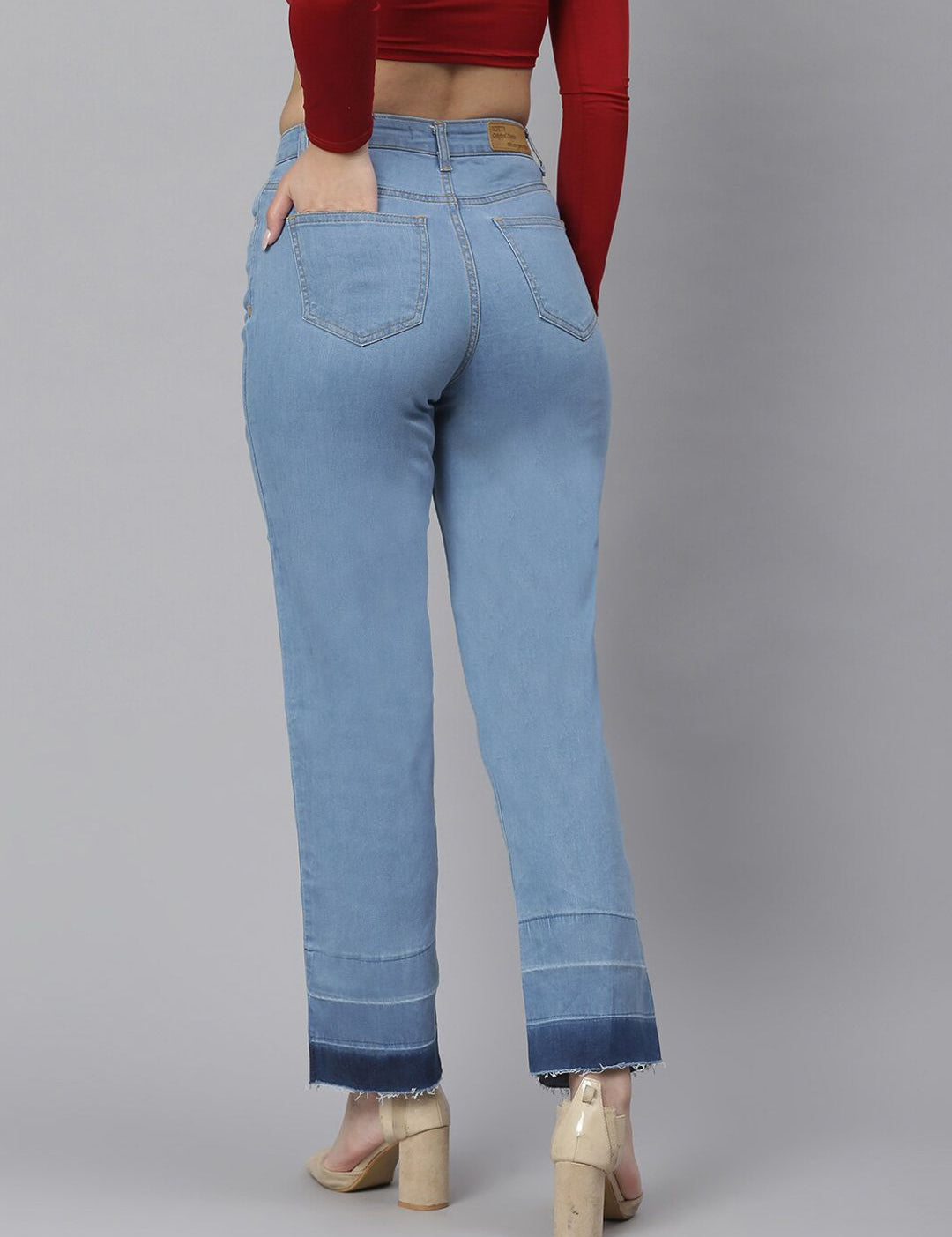 Kotty Women Blue Flared Jeans