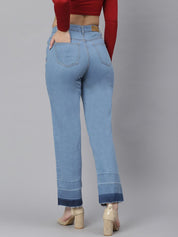 Kotty Women Blue Flared Jeans