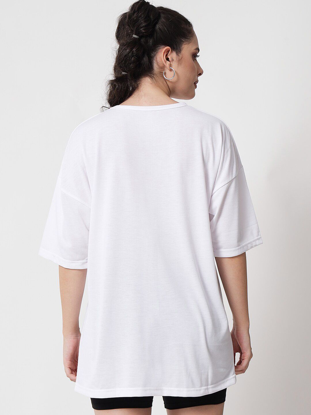 Kotty Women White Oversized T-shirt