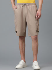 Kotty Men Low-Rise Cargo Shorts