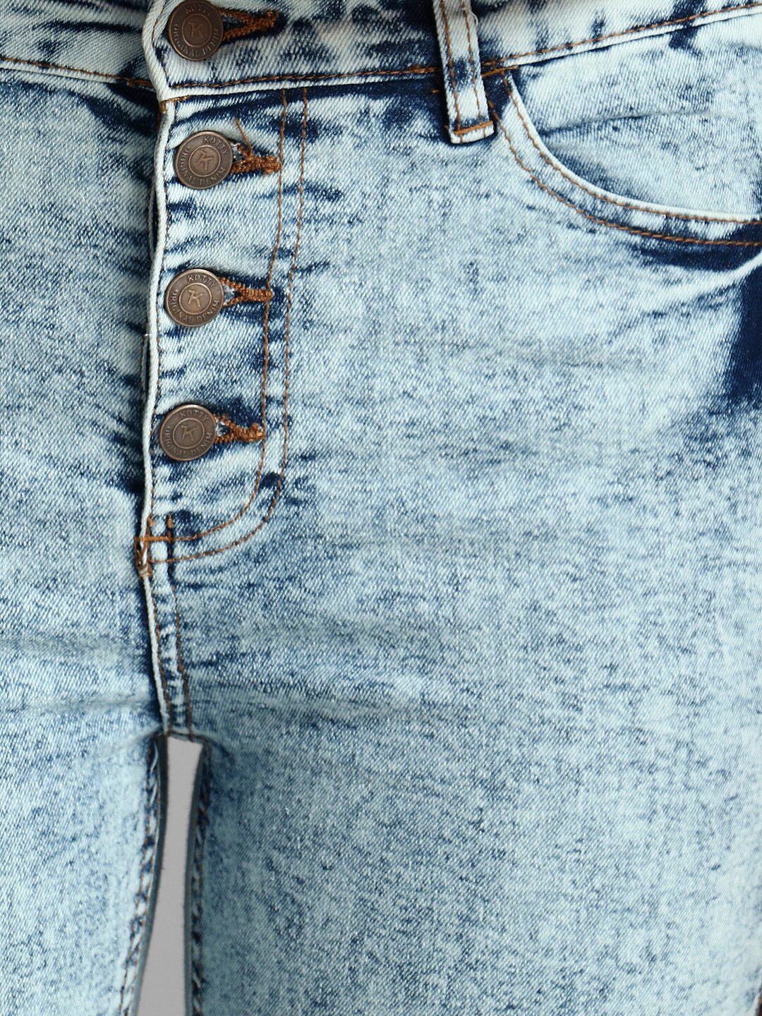 Kotty Women Blue Skinny Fit High-Rise Clean Look Jeans