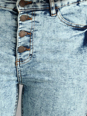 Kotty Women Blue Skinny Fit High-Rise Clean Look Jeans