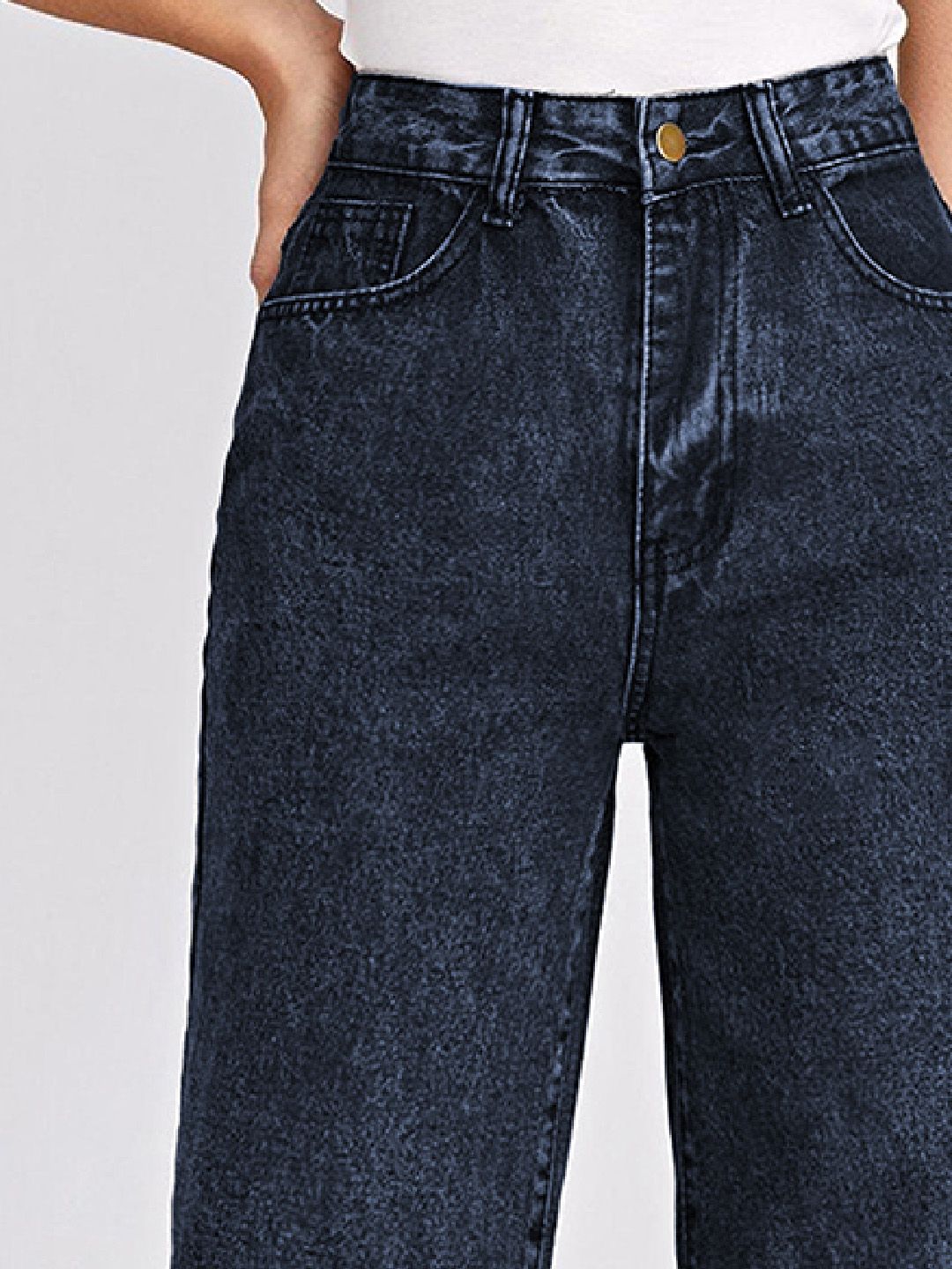 Kotty Women Straight Fit High-Rise Jeans