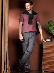 Kotty Men Relaxed Easy Wash Cargos Trousers