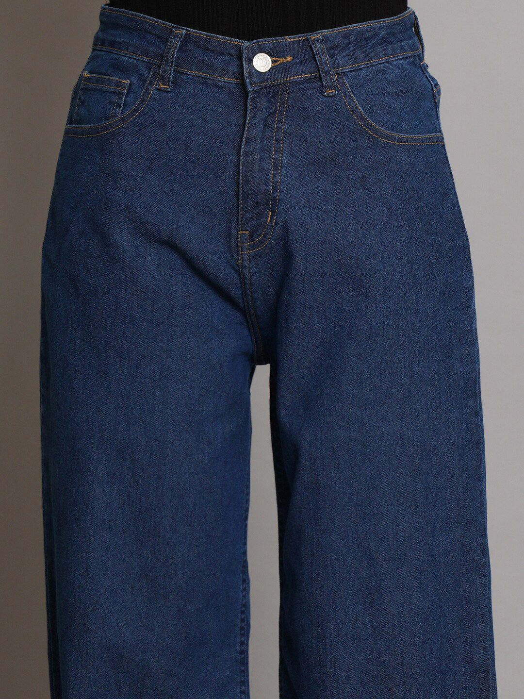 Kotty Women Jean Bootcut Straight Fit High-Rise Stretchable Jeans