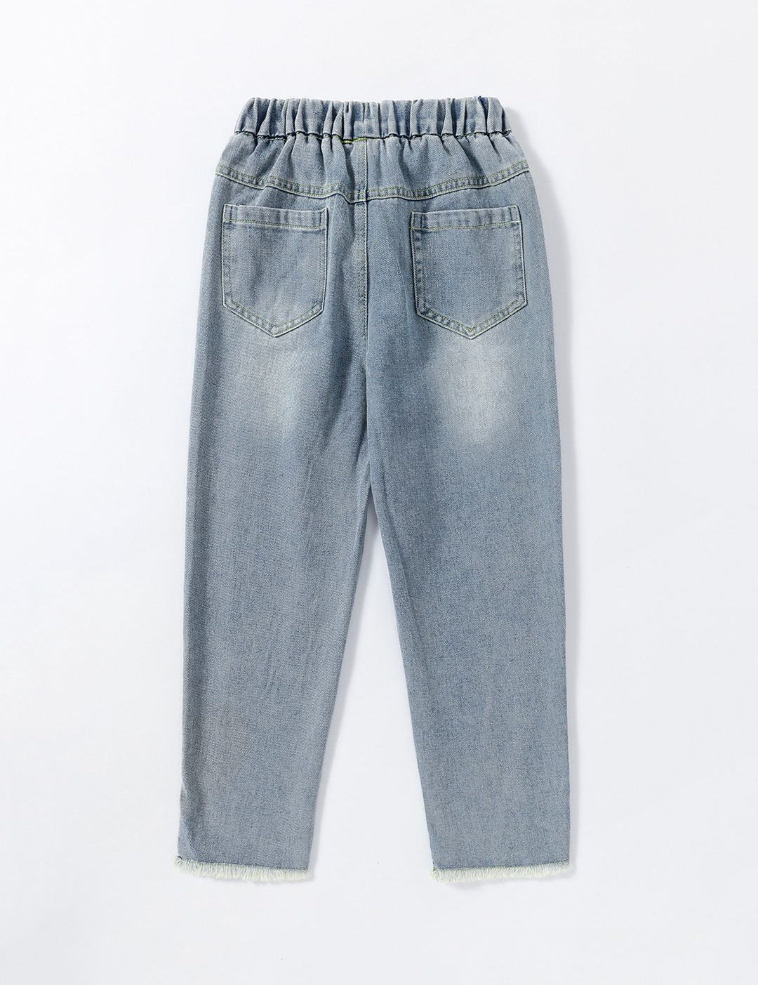 Kotty Girls Blue Jean Low Distress Light Fade Jeans