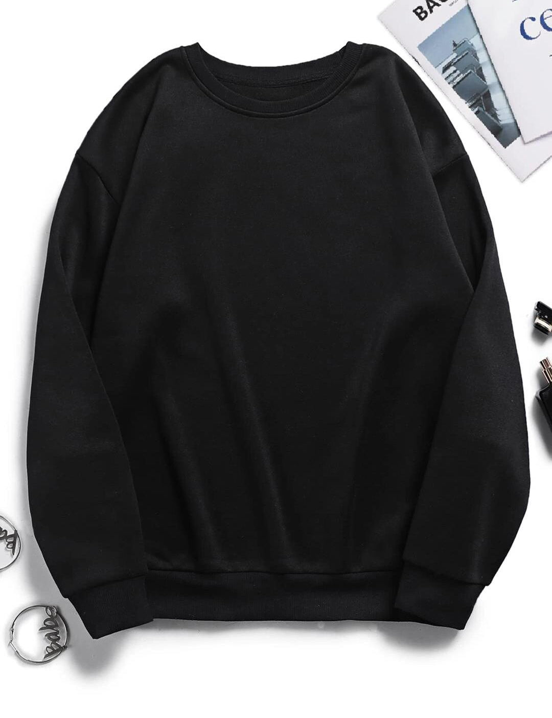 Kotty Round Neck Fleece Sweatshirt