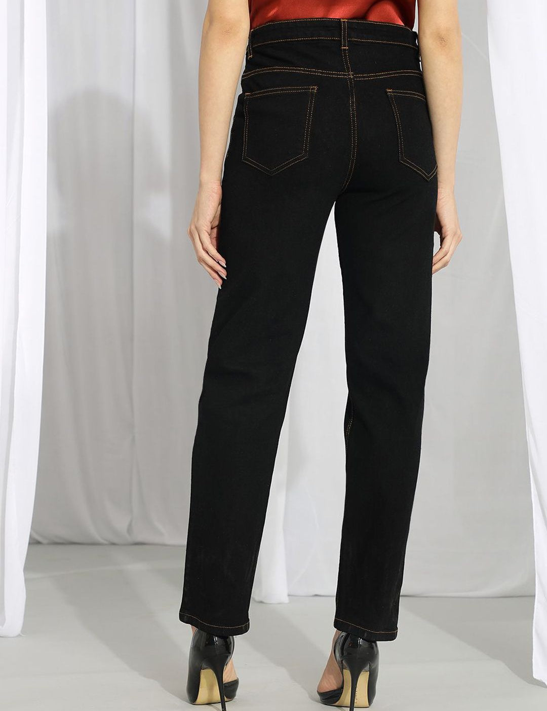 KOTTY Basics Women Slim Fit High-Rise Clean Look Stretchable Jeans