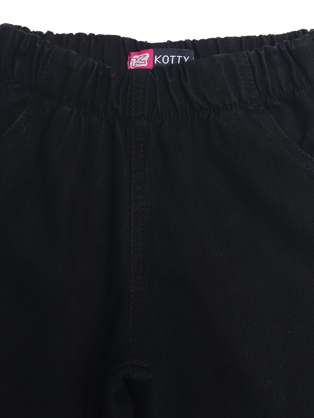 Kotty Girls Black No Fade Jeans