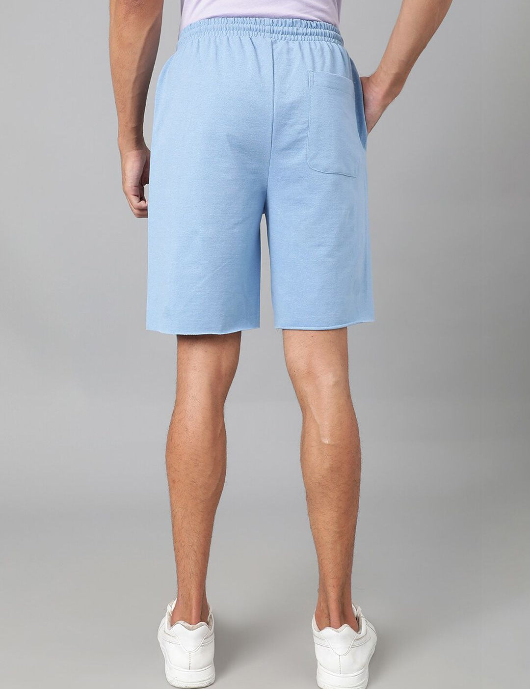 Kotty Blue Mid-Rise Regular Shorts