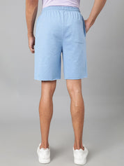 Kotty Blue Mid-Rise Regular Shorts