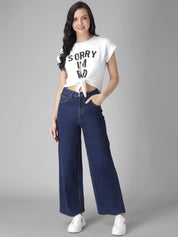 Kotty Women Pack Of 2 Jean Flared High-Rise Stretchable Jeans