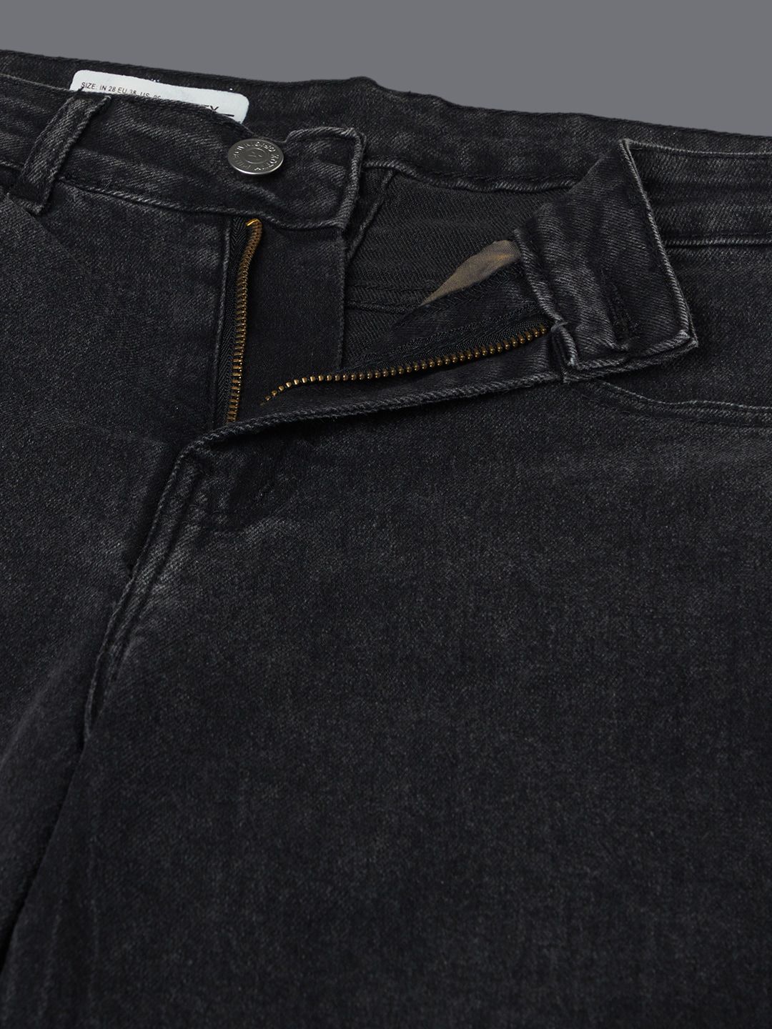 Kotty Women Black Jean Light Fade Stretchable Jeans