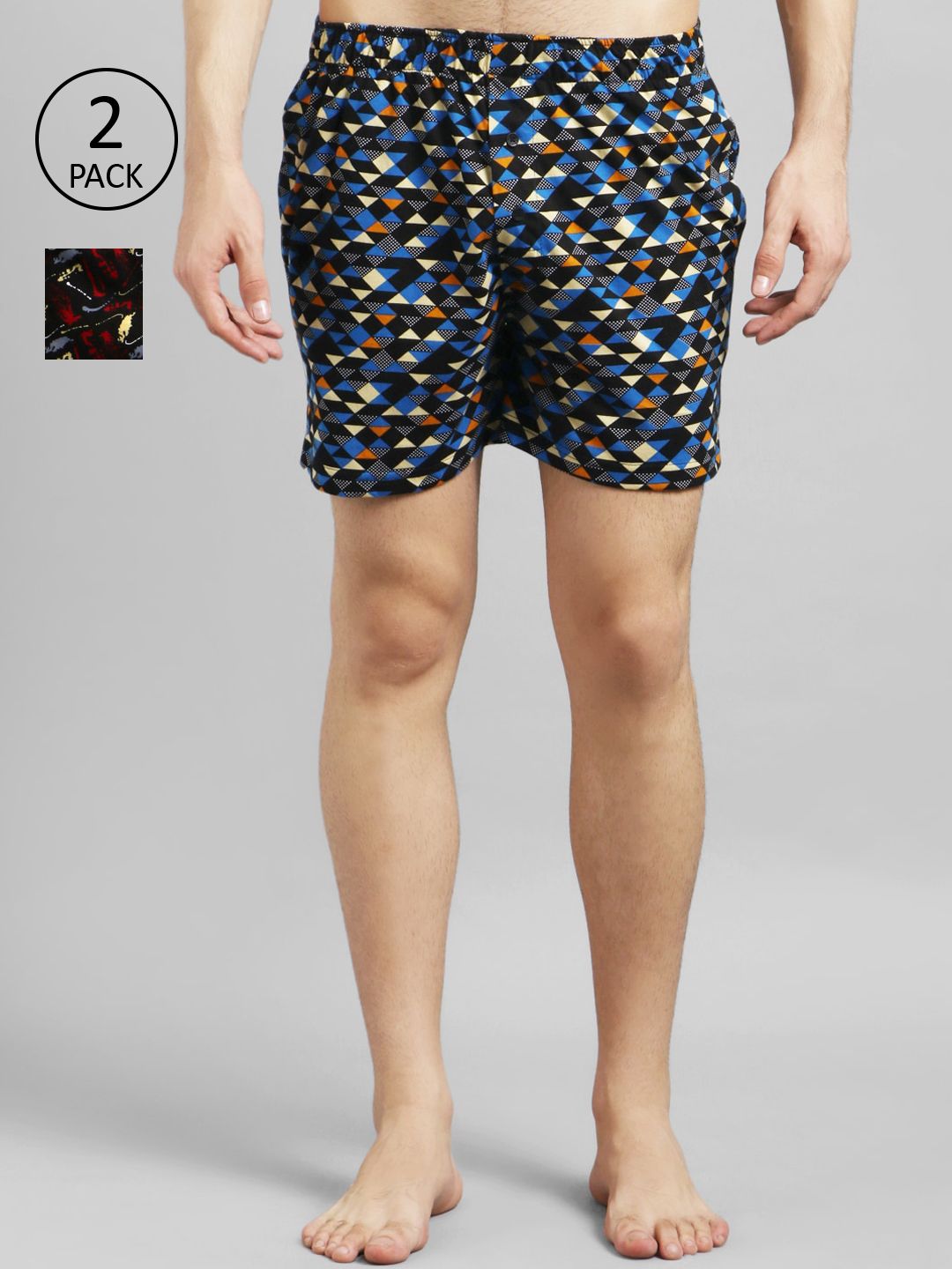 Kotty Men Pack Of 2 Printed Boxers