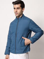 Kotty Men Blue Outdoor Puffer Jacket