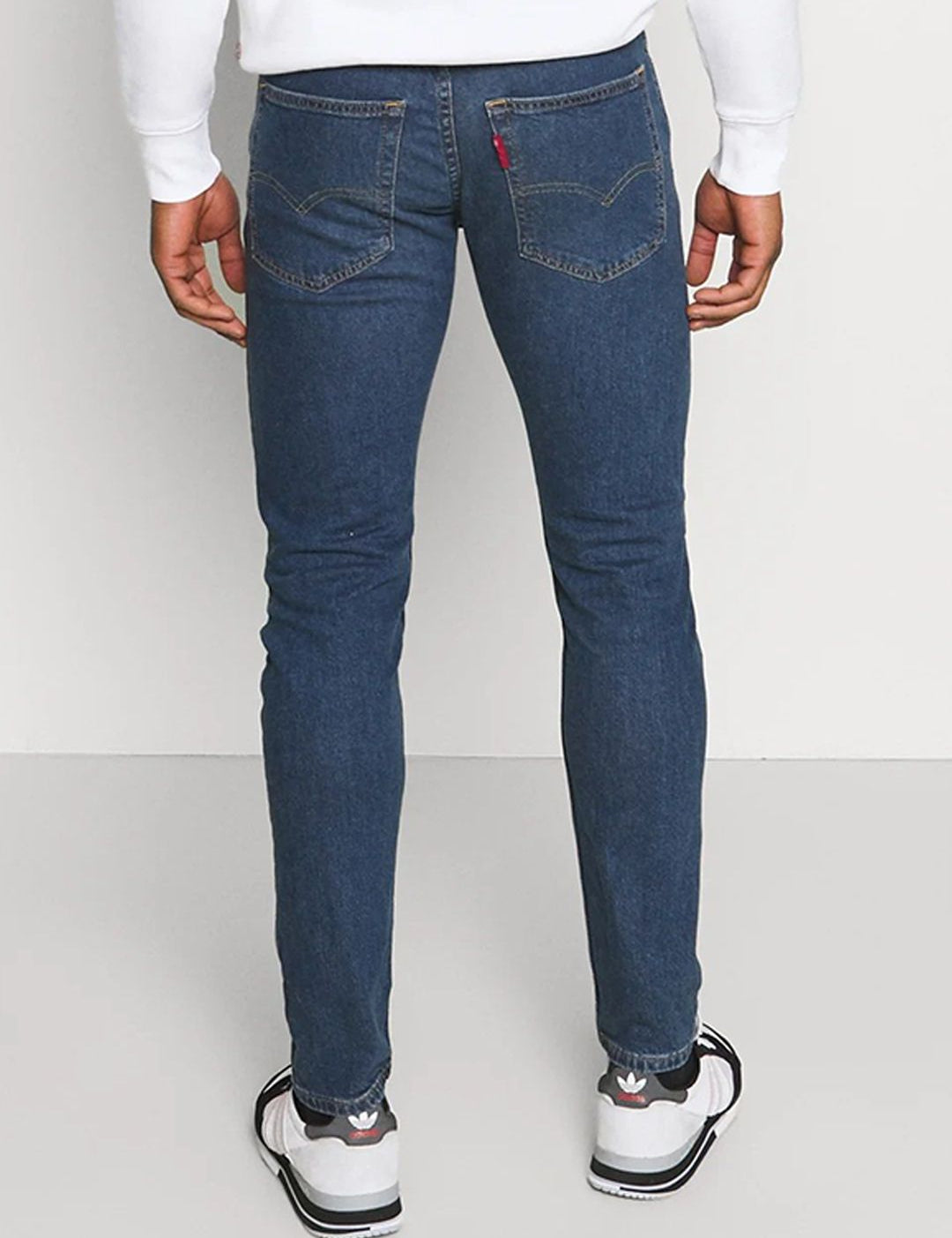 Kotty Men Jean Slim Fit Low-Rise Light Fade Stretchable Jeans