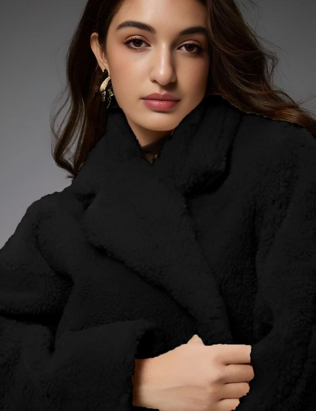 Kotty Lightweight Open Front Lapel Collar Jacket