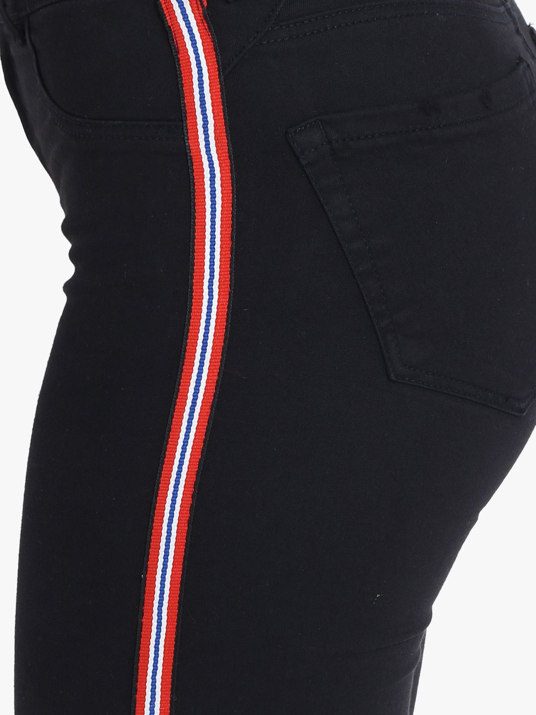 Kotty Women Black Skinny Fit High-Rise Clean Look Jeans