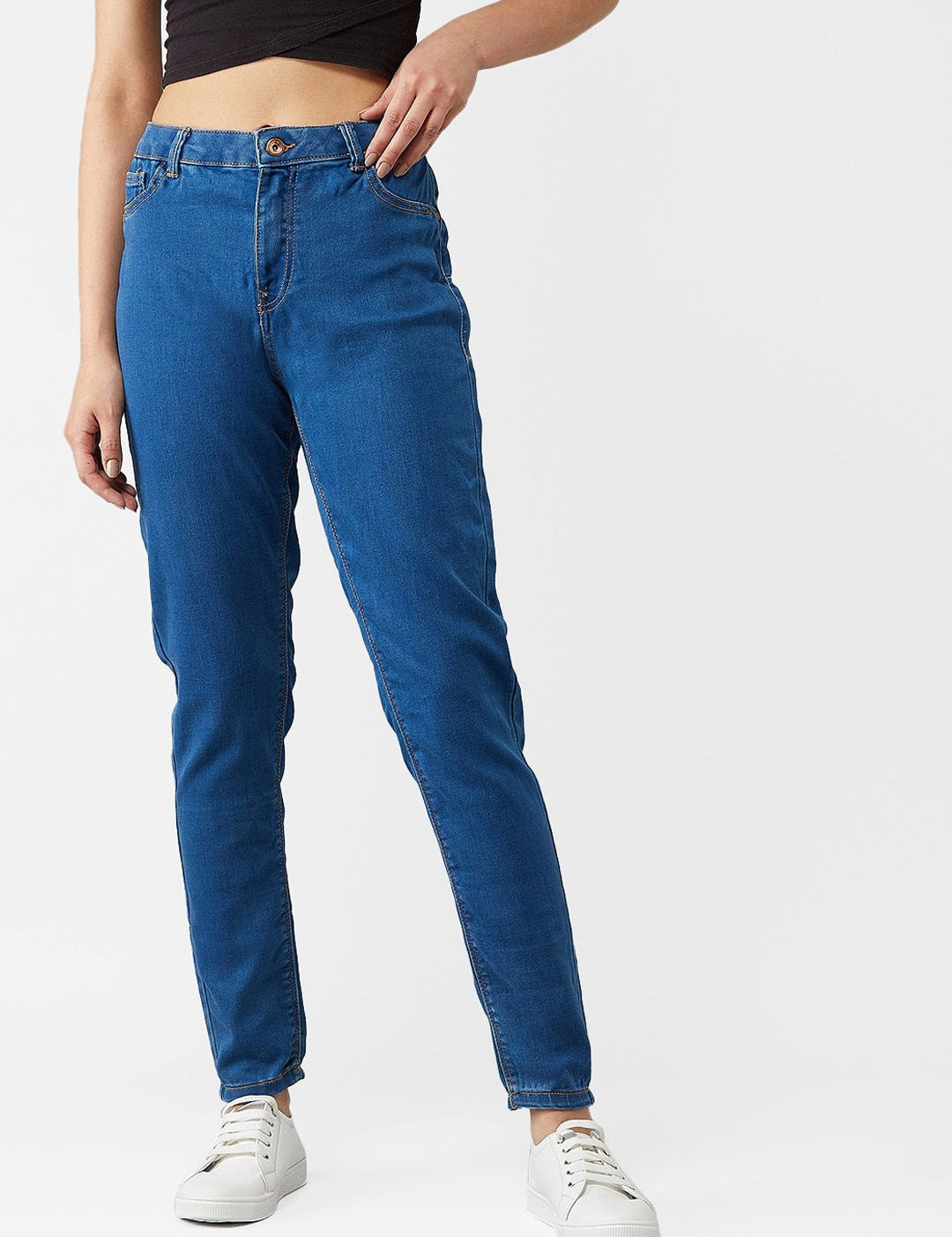Kotty Women Blue Skinny Fit Jeans