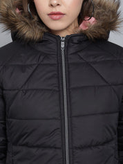 Kotty Women Black Insulator Padded Jacket