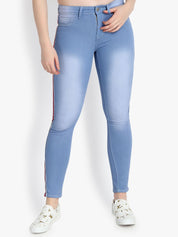 Kotty Women Blue Skinny Fit High-Rise Clean Look Jeans
