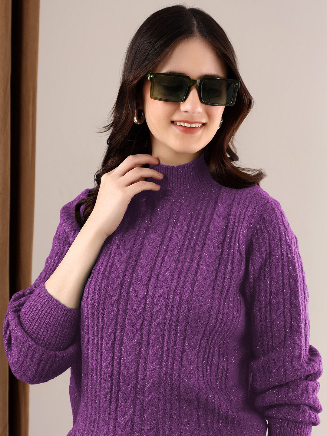 Kotty Women Cable Knit Pullover