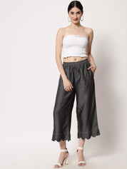 Kotty Women Grey Jean Low Distress Stretchable Jeans