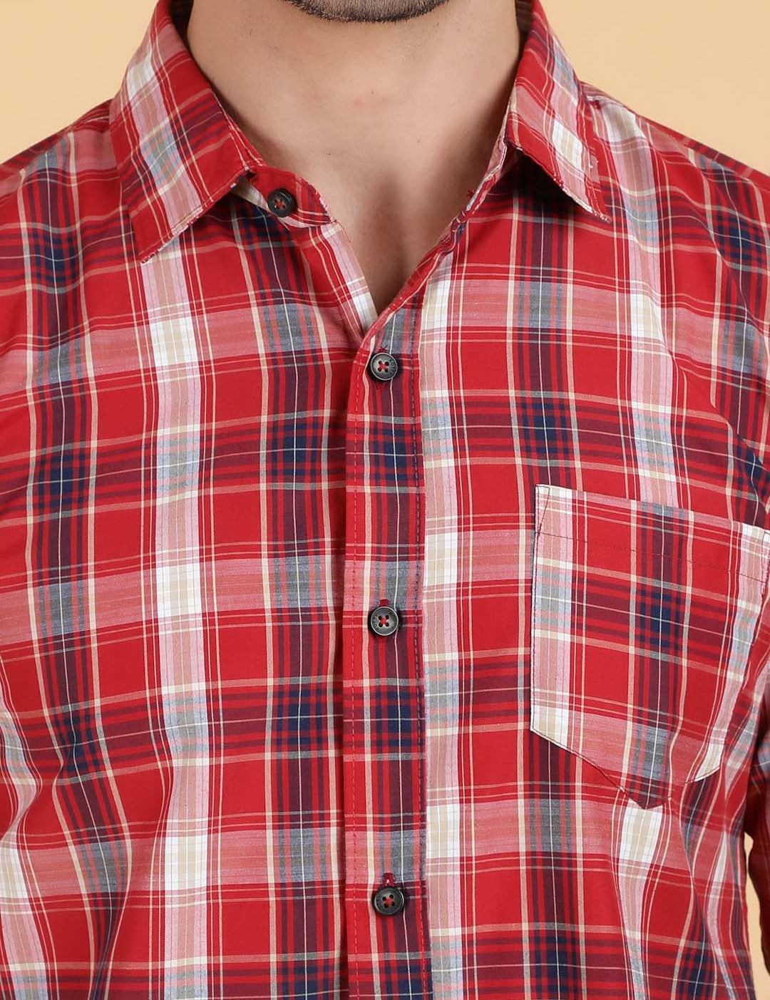 Kotty Men Relaxed Spread Collar Graphic Printed Casual Shirt