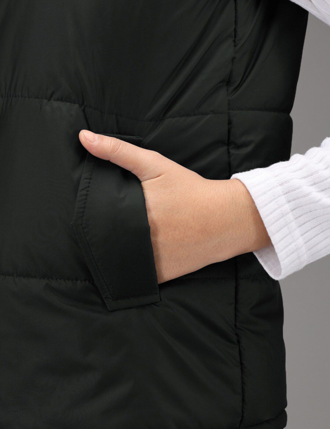 Kotty Women Black Padded Jacket