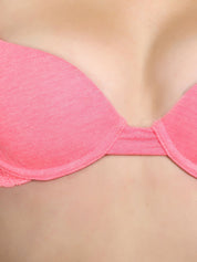 Kotty Women Pink Solid Lingerie Set KTTIW130