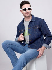 Kotty Men Washed Outdoor Denim Jacket