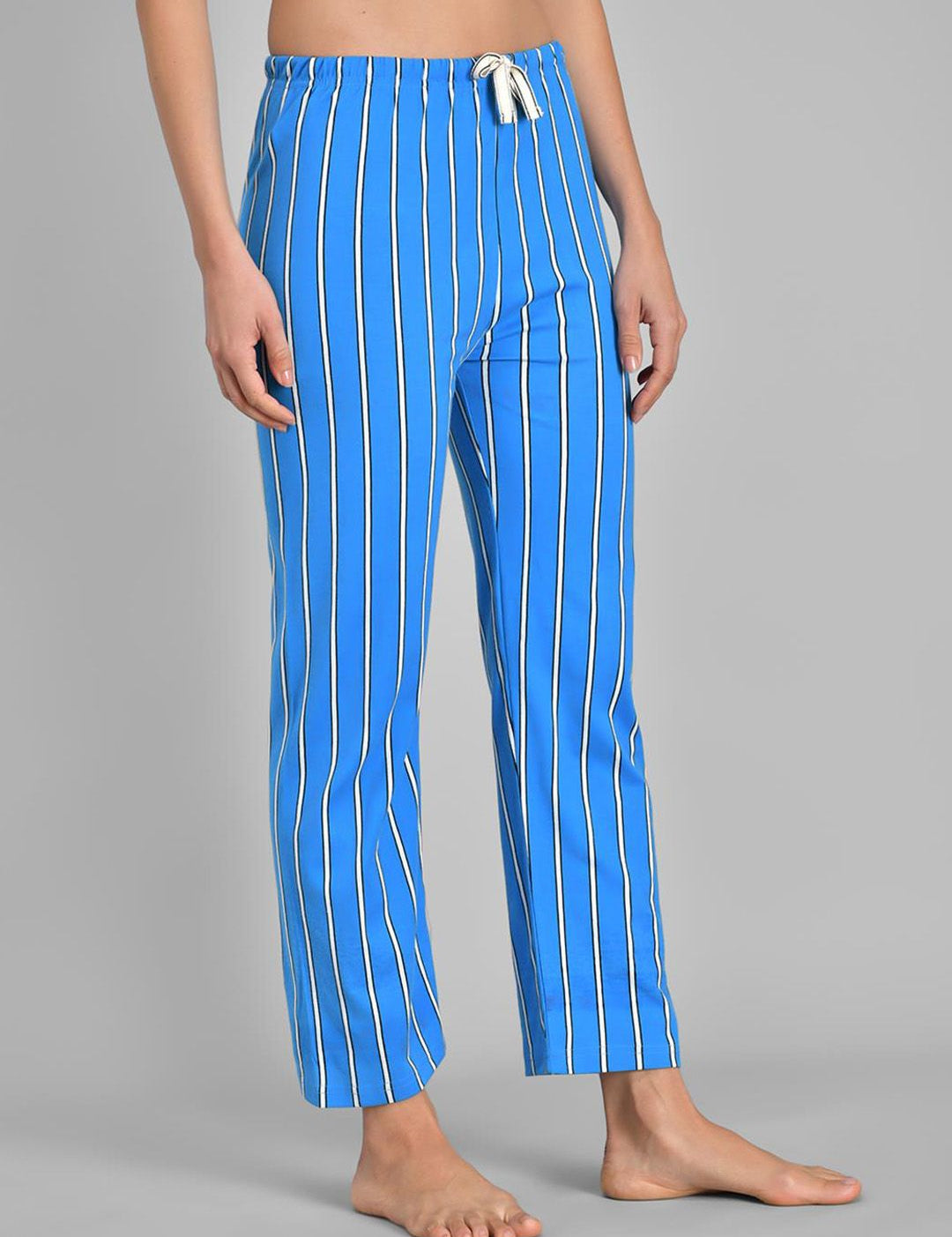 Kotty Striped Cotton Lounge Pants