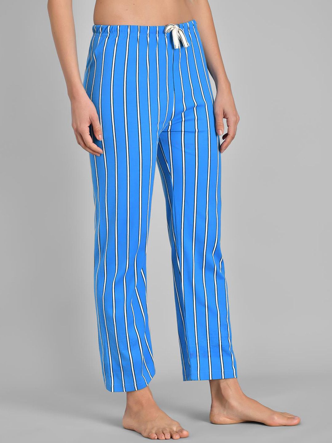 Kotty Striped Cotton Lounge Pants