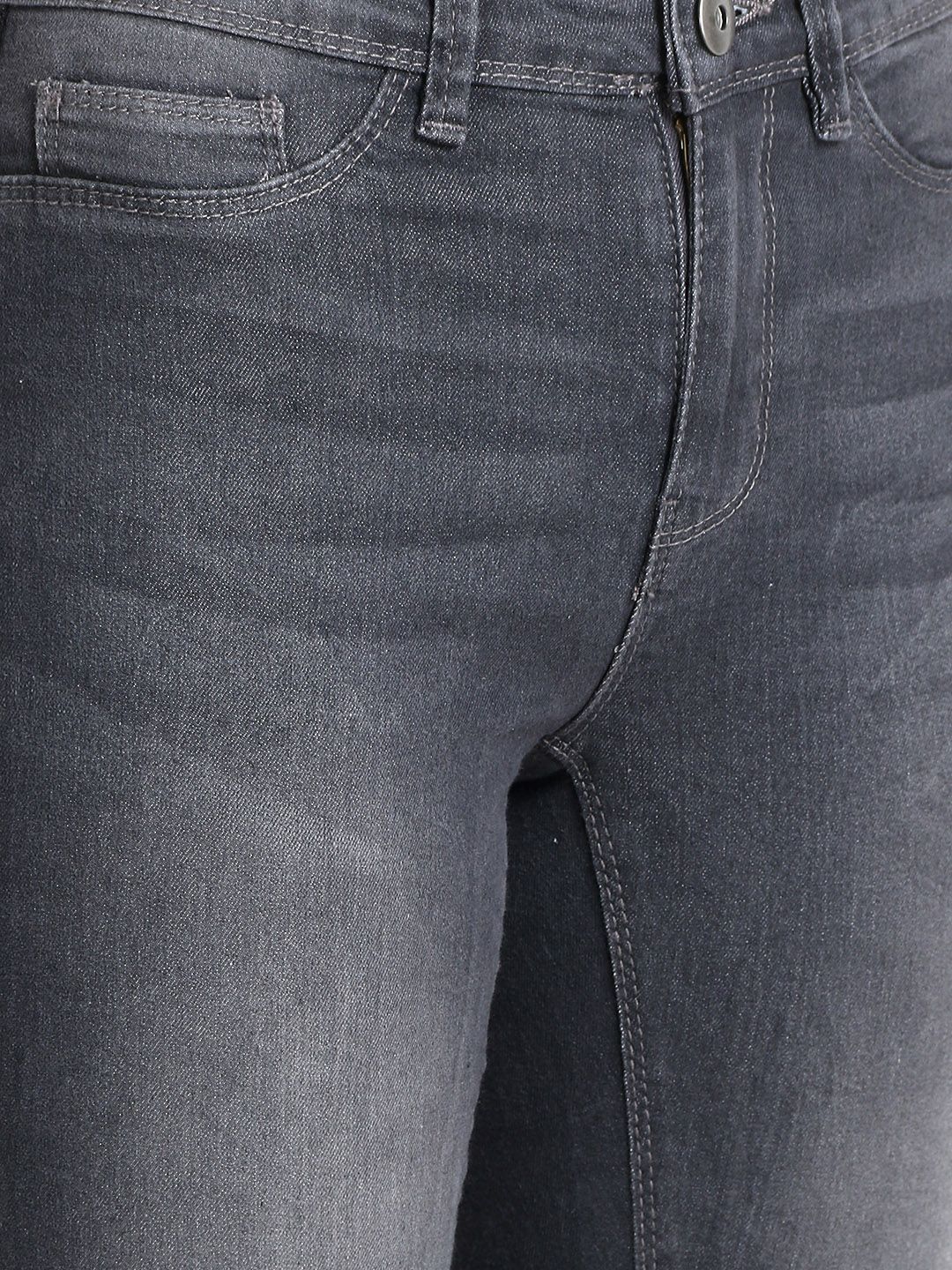 Kotty Women Black Skinny Fit High-Rise Clean Look Jeans