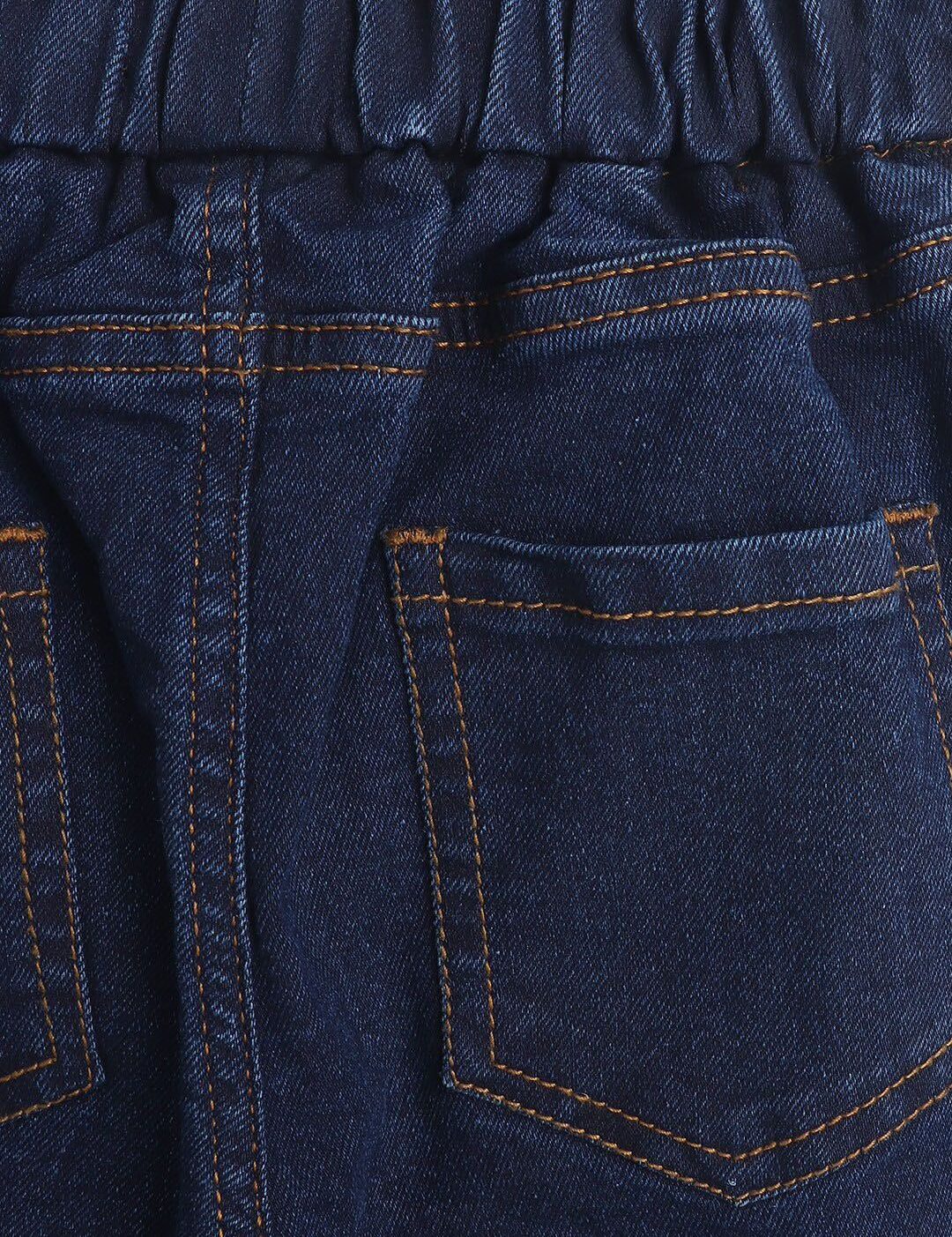 Kotty Girls Navy Blue No Fade Jeans