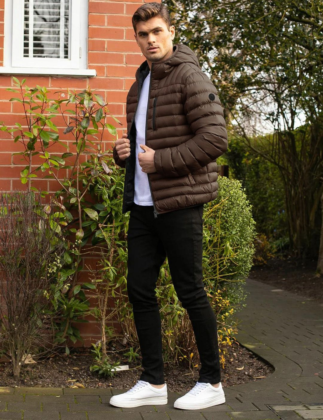 Kotty Hooded Long Sleeves Puffer Jacket 