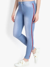 Kotty Women Blue Skinny Fit High-Rise Clean Look Jeans