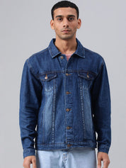 Kotty Men Washed Denim Jacket 