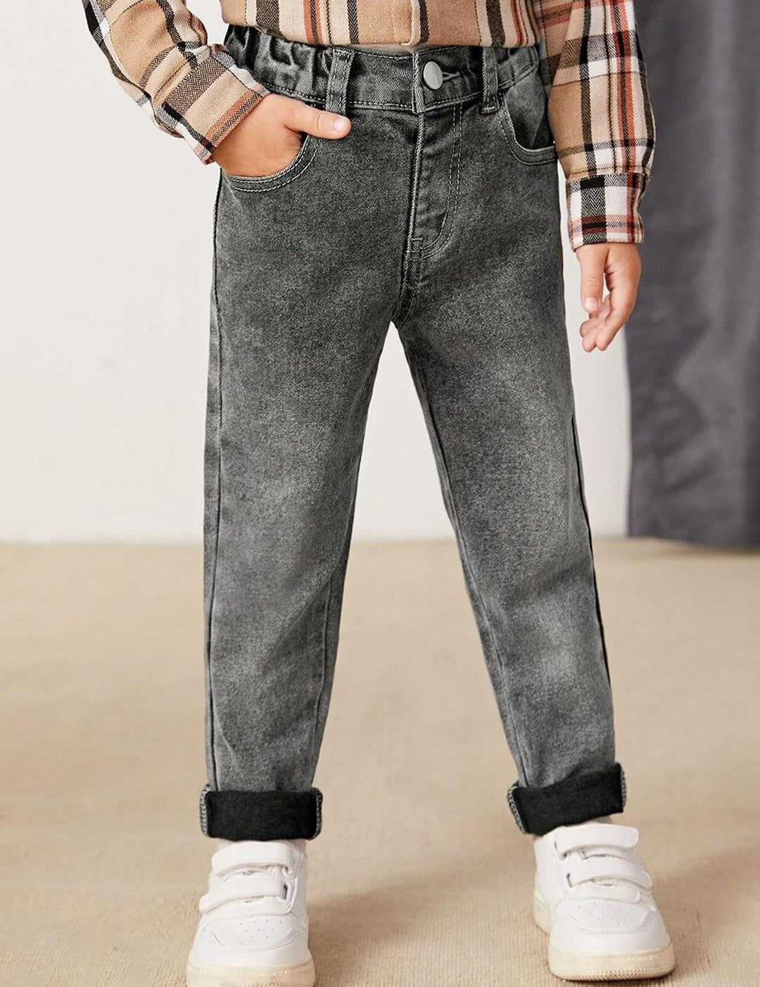 Kotty Boys Regular Fit Mid-Rise Jeans