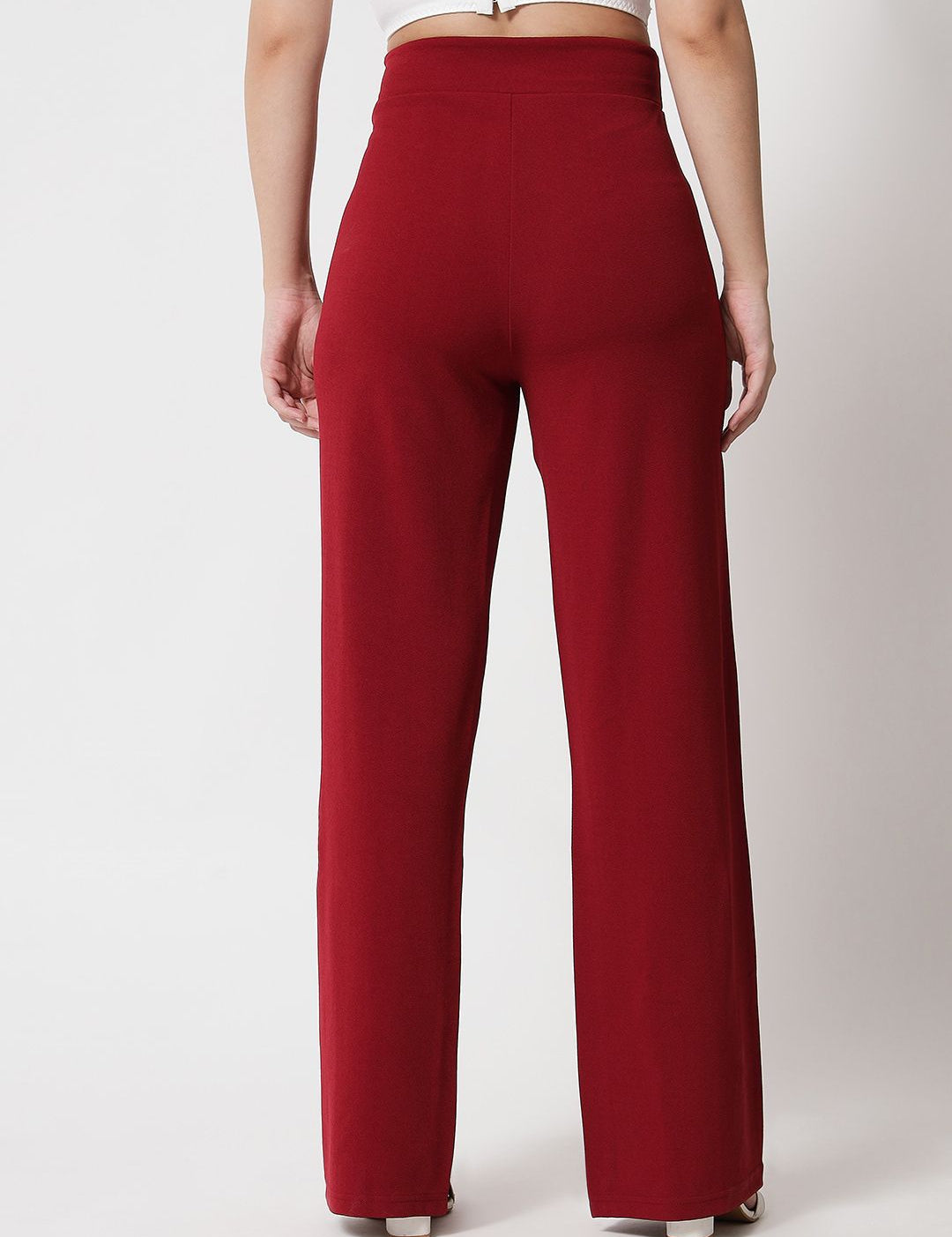 Kotty Women Pack Of 2 Relaxed Straight Leg Easy Wash Straight Fit Parallel Trousers