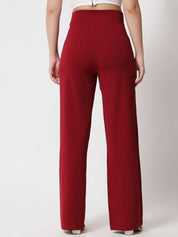 Kotty Women Pack Of 2 Relaxed Straight Leg Easy Wash Straight Fit Parallel Trousers