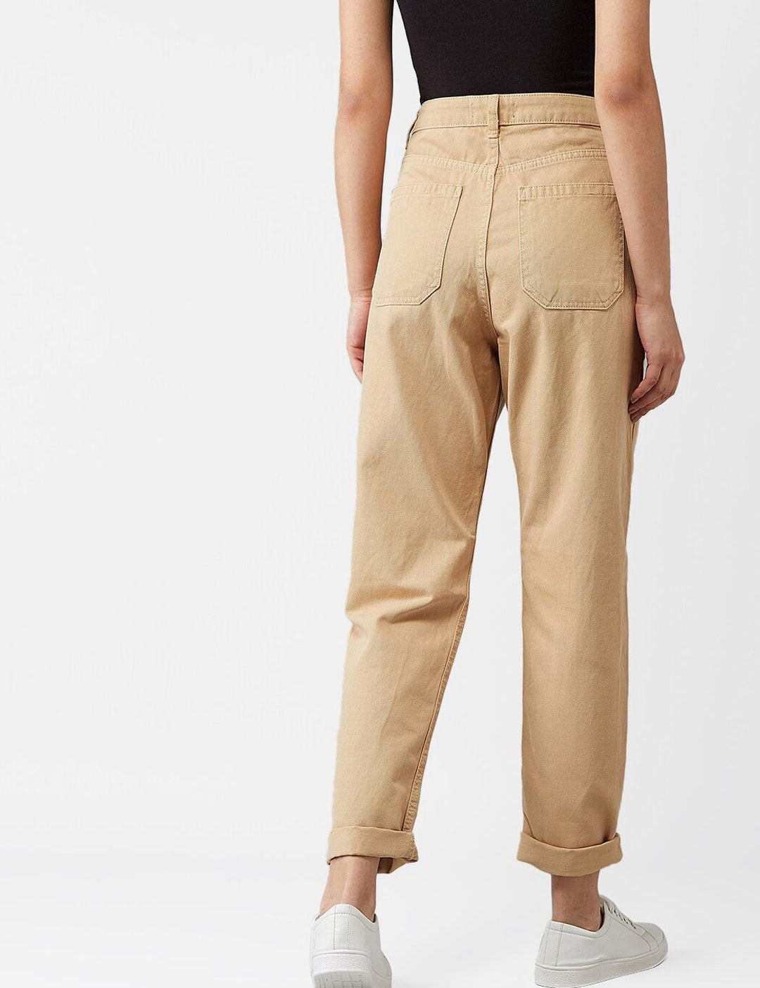 Kotty Women Beige Skinny Fit Jeans