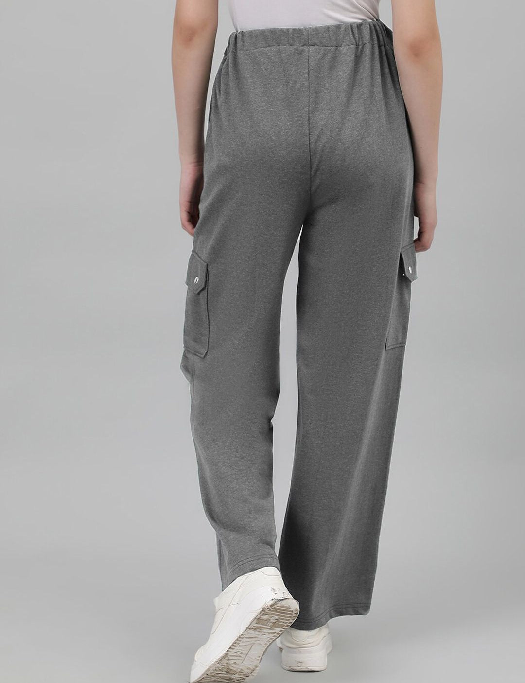 Kotty Women Cotton Mid-Rise Track Pants