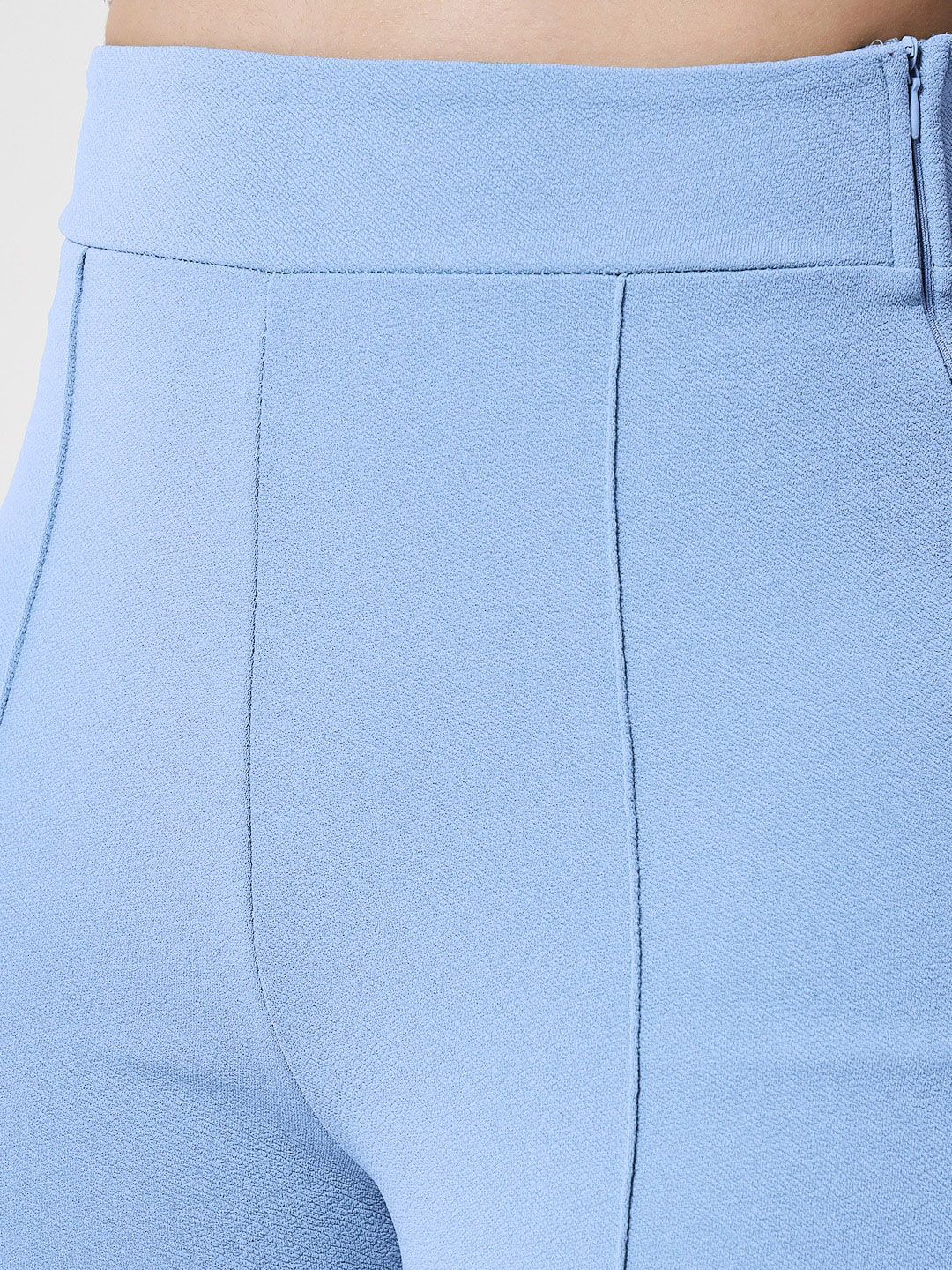 Kotty Women Pack Of 2 Straight Fit High-Rise Easy Wash Trousers