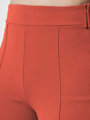 Kotty Women Pack Of 2 Straight Fit High-Rise Easy Wash Trousers