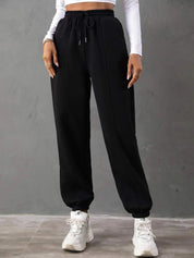 Kotty Women Mid Rise Cotton Joggers
