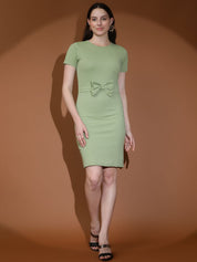 Kotty Bodycon Dress with Bow